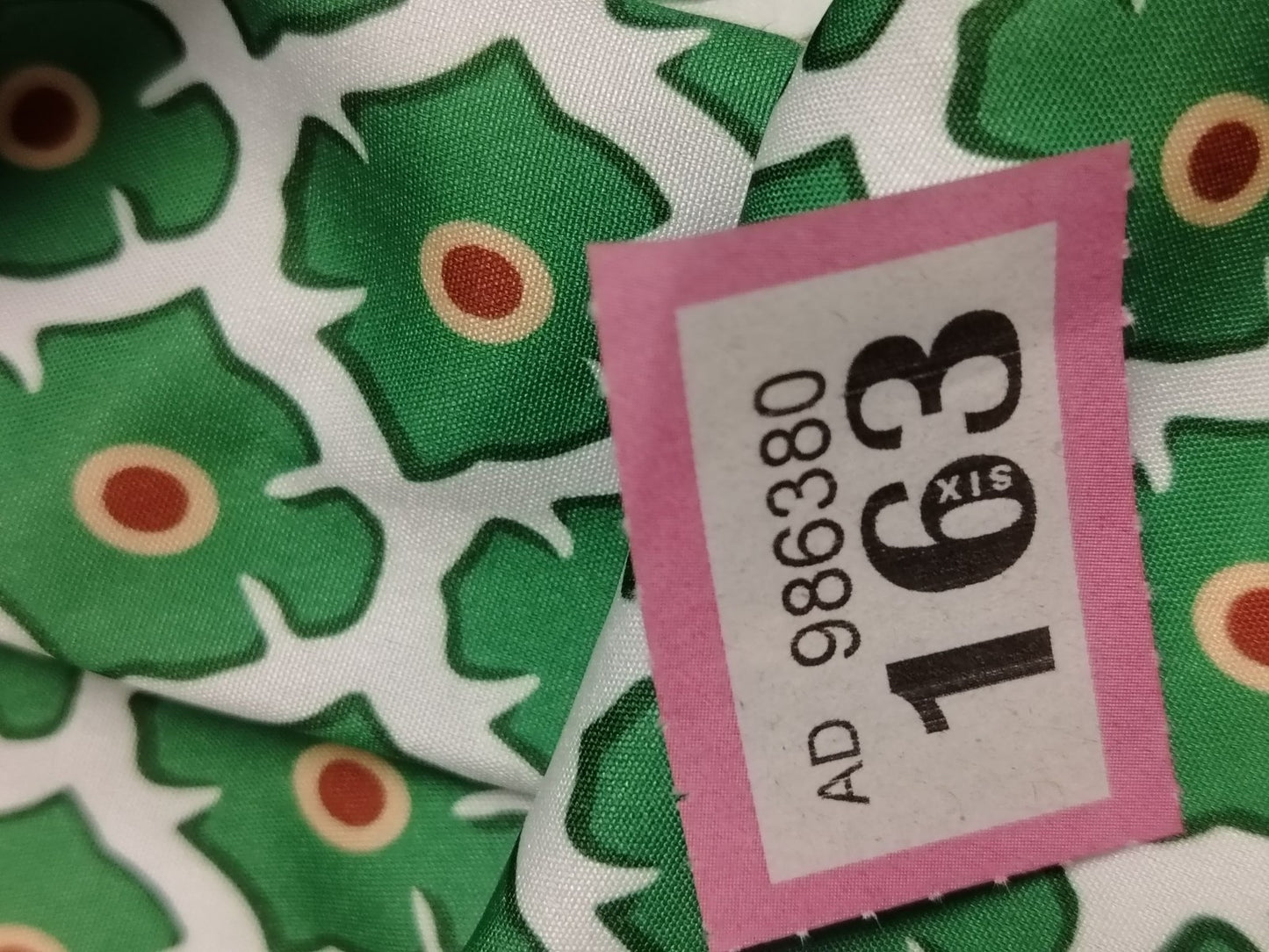 Womens Dress G3 Green Geometric Floral Tiered Maxi V Neck Tie 3/4 Sleeve