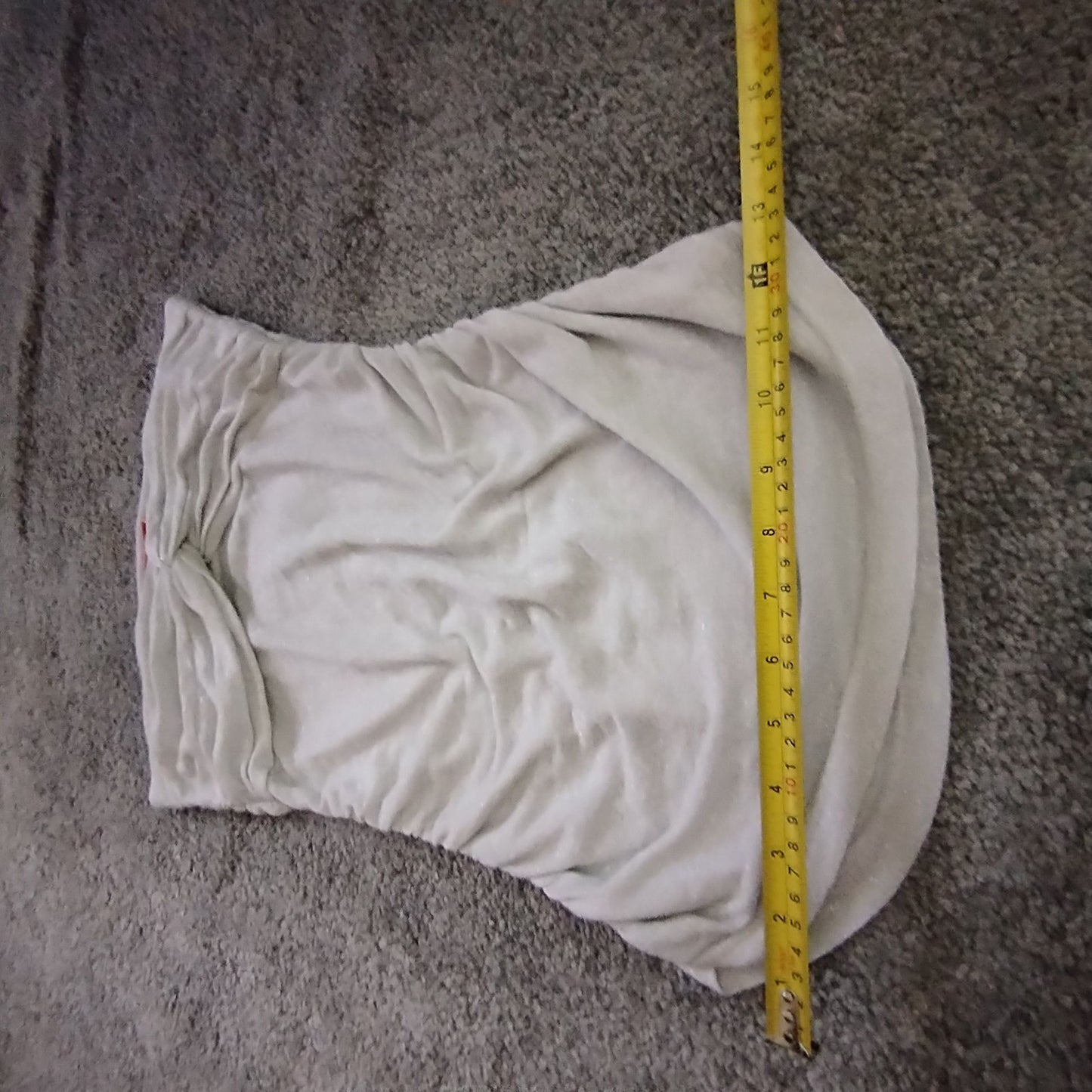 River Island Dress Womens UK 10 Strapless Ruched Bodycon Silver Sparkle Party