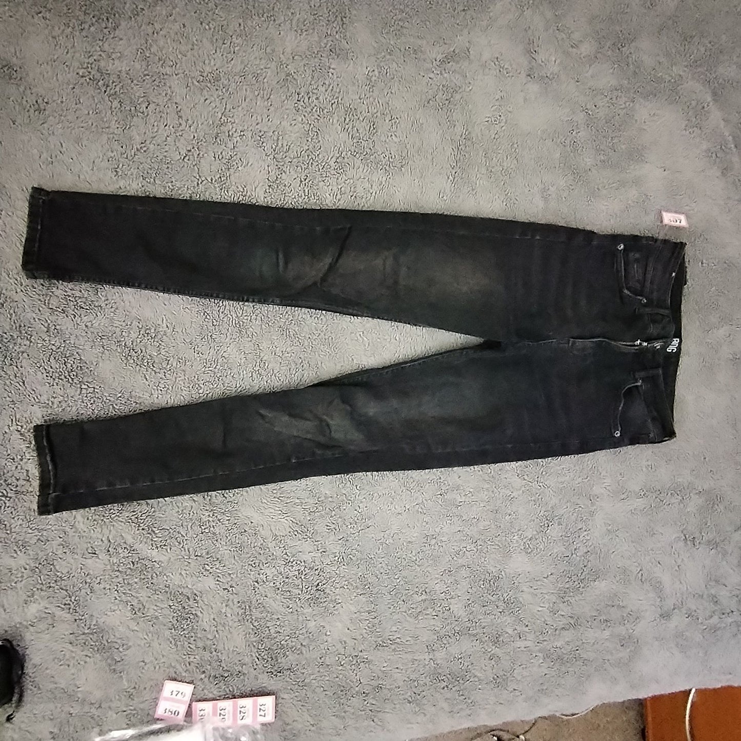 BDG URBAN OUTFITTERS PINE Jeans W28 L32 Faded Black Distressed Skater Flawed