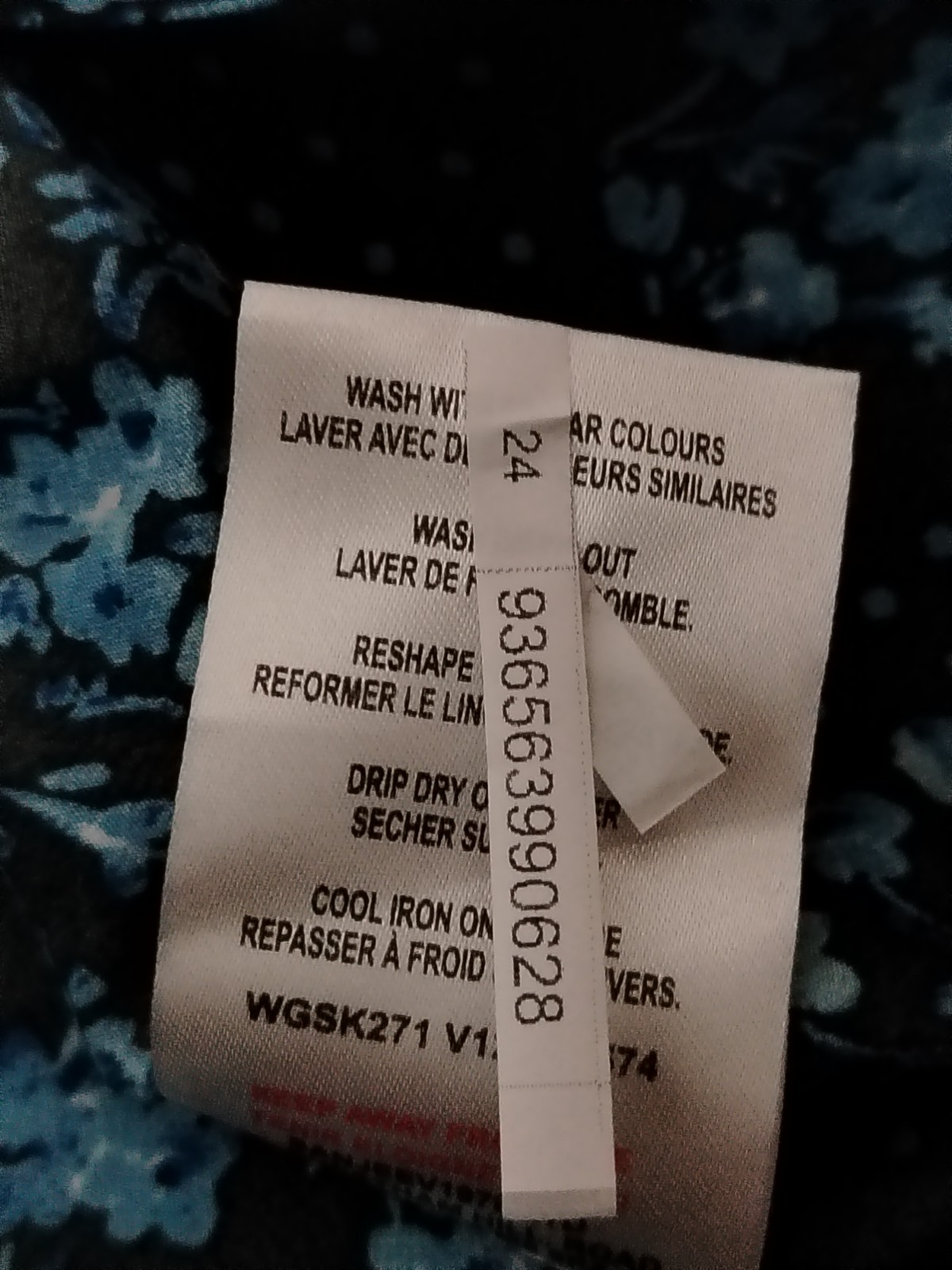 Wednesday's Girl Floral Co-ord Set Size S - Tie Front Bell Sleeve Top & Mini Ski