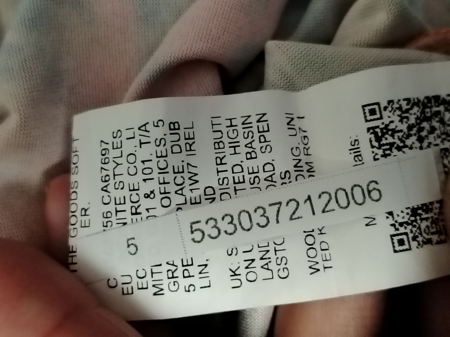 MUSERA Skirt Womens L Maxi Psychedelic Print Foldover Waist Long Skirt Stretch