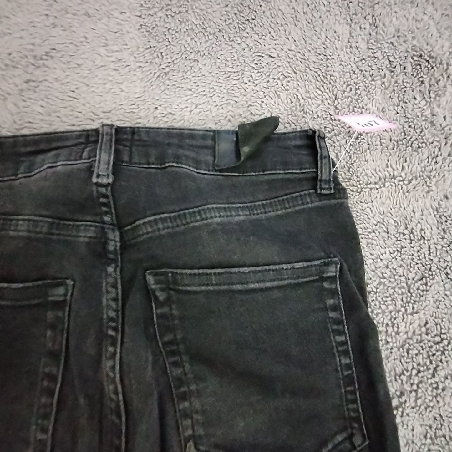 BDG URBAN OUTFITTERS PINE Jeans W28 L32 Faded Black Distressed Skater Flawed