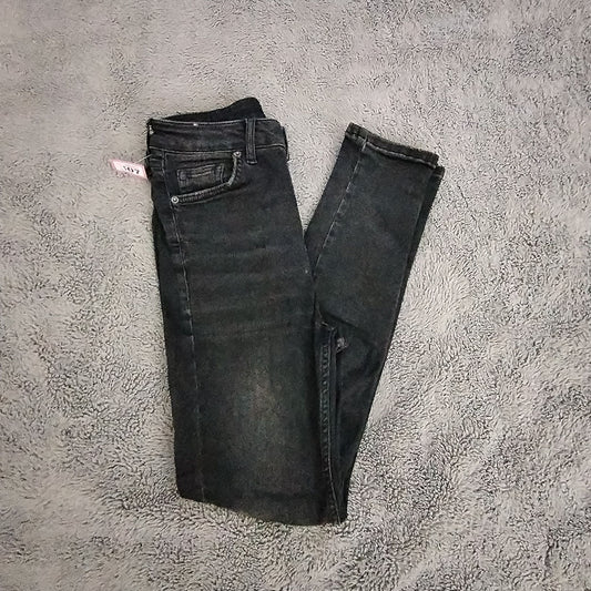 BDG URBAN OUTFITTERS PINE Jeans W28 L32 Faded Black Distressed Skater Flawed